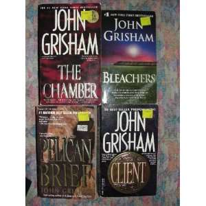    Bleachers, the Pelican Brief and the Chamber john grisham Books