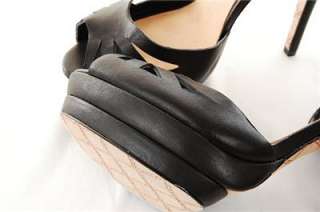 NEW AUTH $245 L.A.M.B. Gwen Stefani Quincy dOrsay Leather Pump Heels 