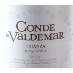  2007 Conde De Valdemar Crianza 750ml Grocery & Gourmet 
