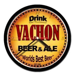  VACHON beer and ale cerveza wall clock 