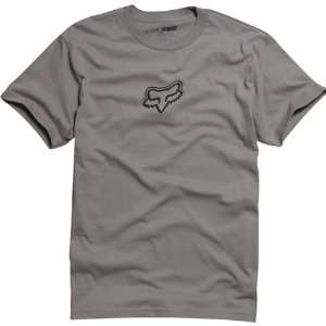Fox Racing V4 Mens Short Sleeve Race Wear T Shirt/Tee   Dark Grey 