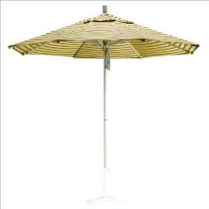  Sunbrella AA Linen Chili California Umbrella Single Pole 9 