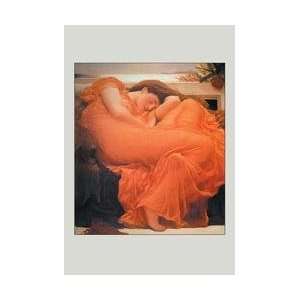  Flaming June 12x18 Giclee on canvas