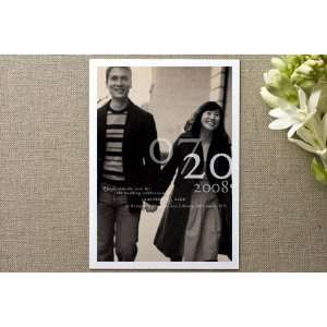   Belle Memoire Save the Date Cards by Helena Seo De