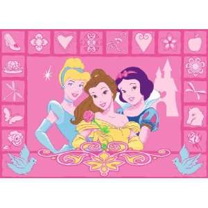   Childrens Icons Bedroom Rug 3ft 1 x 4ft 4