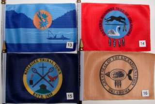 Assorted 4x6 American Indian tribal Flags ***SALE buy 3 get 3 