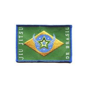  Kaizen BJJ Brazilian Flag Patch Arts, Crafts & Sewing