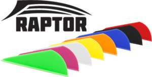 Raptor Arrow Vanes (Blazer Type) 2 Mix/Match Pkg/100  