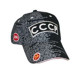 BASEBALL CAP/USSR/CCCP WITH THE HAMMER AND SICKLE [Universal size 
