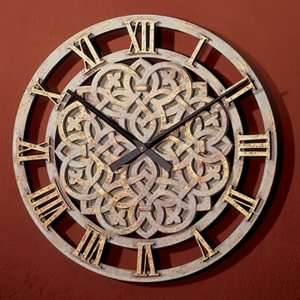 Celtic Knot 14 Wide Battery Powered Round Wall Clock