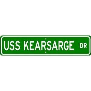 USS KEARSARGE LHD 3 Street Sign   Navy