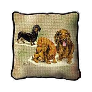 Dachshund Puppies Pillow