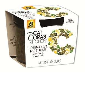 Gaea, Tapenade, Green Olive, 6/3.53 Oz Grocery & Gourmet Food