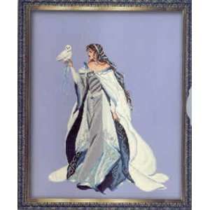  My Lady of the Snow (cross stitch) Arts, Crafts & Sewing