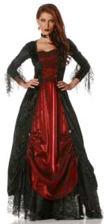 Womens Large Adult Premier Gothic Vampire Costume Dress  