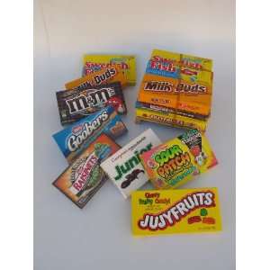 Boxes of Assorted Jumbo Movie Candy Gift Pack  Grocery 