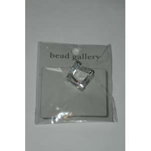  Bead Gallery Crystal Cubic Zirconia Twisted Square 23mm x 
