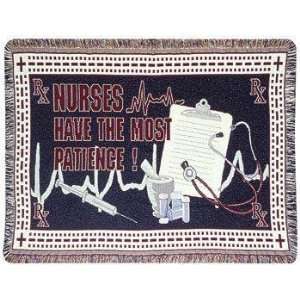    Nurse Appreciation Afghan Throw Blanket 40 x 50