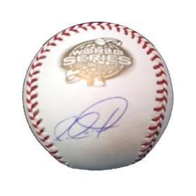 Luis Castillo Autographed Ball   WS