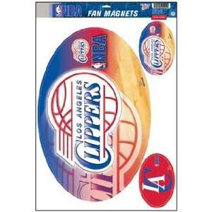 Los Angeles Clippers Car Magnet Set 