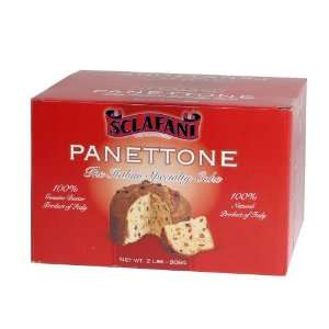 Sclafani Panettone Cake in 2 lb. Box  Grocery & Gourmet 