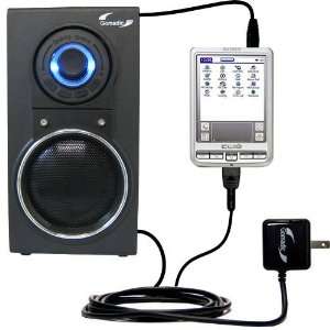   Speaker with Dual charger also charges the Sony Clie SJ22 Electronics