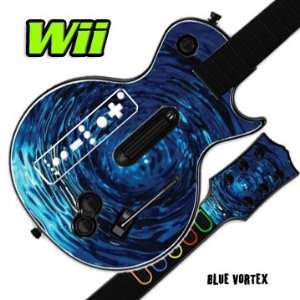   for GUITAR HERO 3 III Nintendo Wii Les Paul   Blue Vortex Video Games
