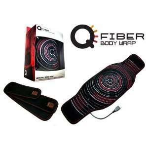  Qfiber Body Wrap   Portable USB Powered Heat Wrap Open 