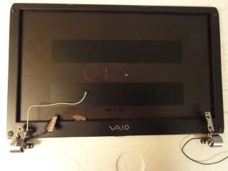 Sony Vaio VGN TX TXN 11.1 Top Assembly LCD Back Cover and Bezel 