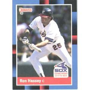  1988 Donruss # 580 Ron Hassey Chicago White Sox Baseball 