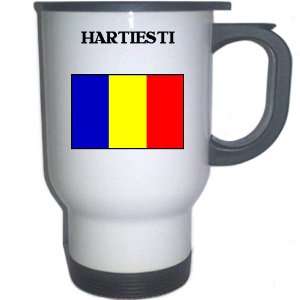  Romania   HARTIESTI White Stainless Steel Mug 