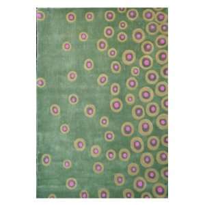  Foreign Accents FHY2240 5 x 7 3 green Area Rug