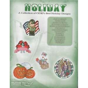  Holiday Embroidery Excellence Embroidery Designs on CD ROM 