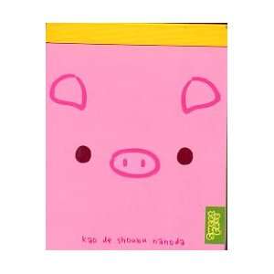  San X Sweet Face Small Memo Pad   Piggy (2004) Toys 