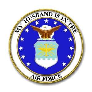  US Air Force Pride My Husband is in the Air Force Decal 