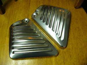ROD LOUVERED ANODIZED SIDE COVERS STOCK VROD V ROD  
