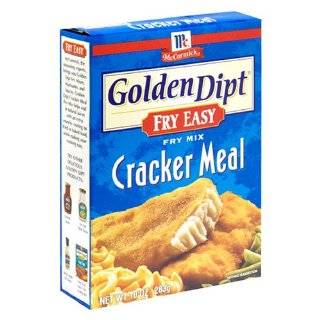  McCormick Golden Dipt Seafood Fry Mix, Cracker Meal, 10 