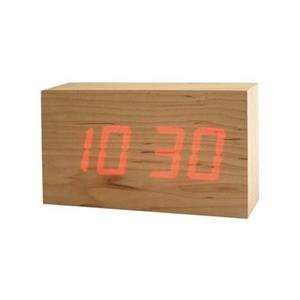  TOCA wood LED clock by kouji iwasaki