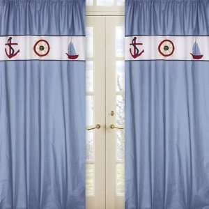  Come Sail Away Window Panels   Set Of 2 Baby