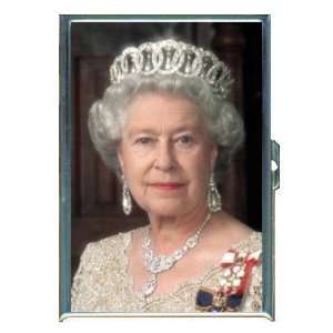  Queen Elizabeth England Crown ID Holder, Cigarette Case or 
