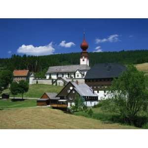  Church in Urach Village, Black Forest, Baden Wurttemberg 