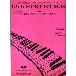  Liberaces Interpretation of 12th Street Rag Vintage 1954 
