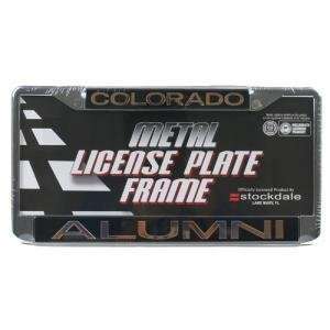  Colorado Metal Alumni Inlaid Acrylic License Plate Frame 