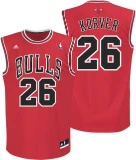 Kyle Korver Jersey adidas Red Revoluton 30 Replica #26 Chicago Bulls 