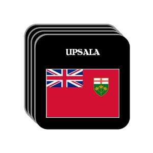  Ontario   UPSALA Set of 4 Mini Mousepad Coasters 