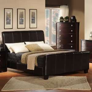   Syracuse Upholstered Sleigh Bed 5785 uph bed