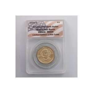   Dollar   Van Buren Denver Mint   Certified   ANACS