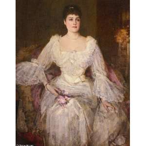   John Lavery   24 x 30 inches   Portrait Of Lady Lyle