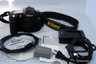 Nikon D80 camera Body only digital SLR rated B+ 018208094257  