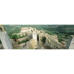  Houses, San Gimignano, Tuscany, Italy by Panoramic Images 
